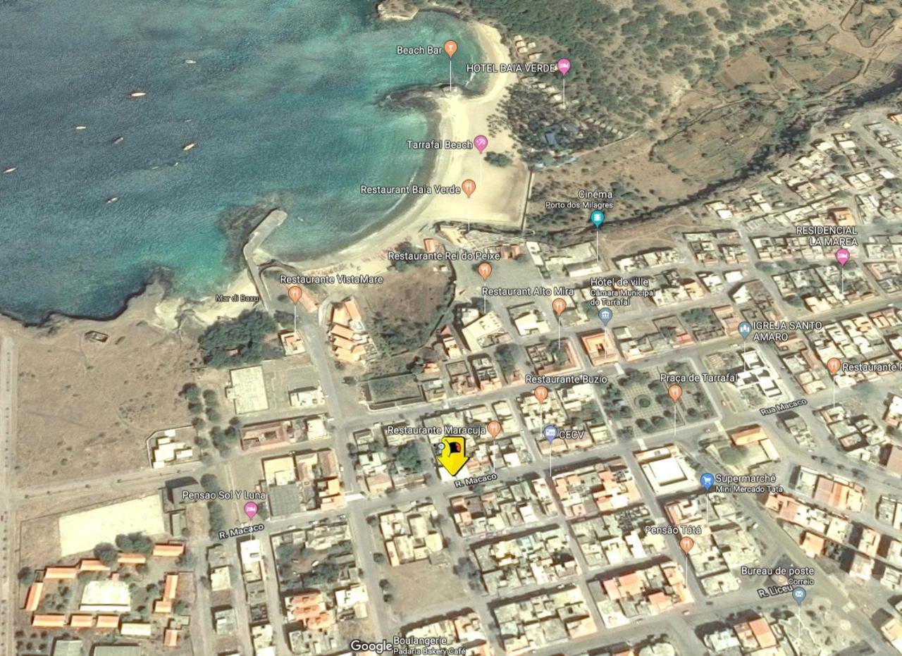 Casa Cabral : Big Apartment Next To The Beach Tarrafal  Exterior photo